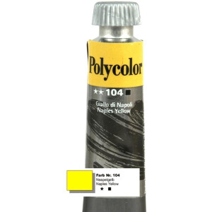 Nr.104 Polycolor Acryl-Farbe Neapelgelb