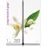 Kinetics Professional Hand und Body Lotion"ORANGE BLOSSOM & GINGER" 3ml