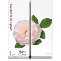 Kinetics Professional Hand und Body Lotion"TURKISH ROSE & BLACK TEA" 3ml