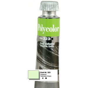 Nr.323 Polycolor Acryl-Malfarbe gelbgrün 20ml
