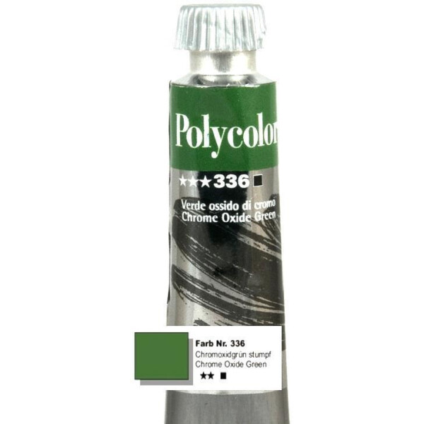 Nr.336 Polycolor Acryl-Malfarbe chromoxidgrün  20ml
