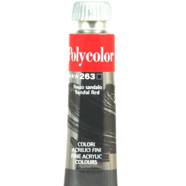 Nr.263 Polycolor Acryl-Malfarbe sandelrot