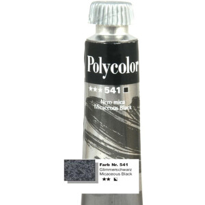 Nr.541 Polycolor Acryl-Malfarbe glimmerschwarz